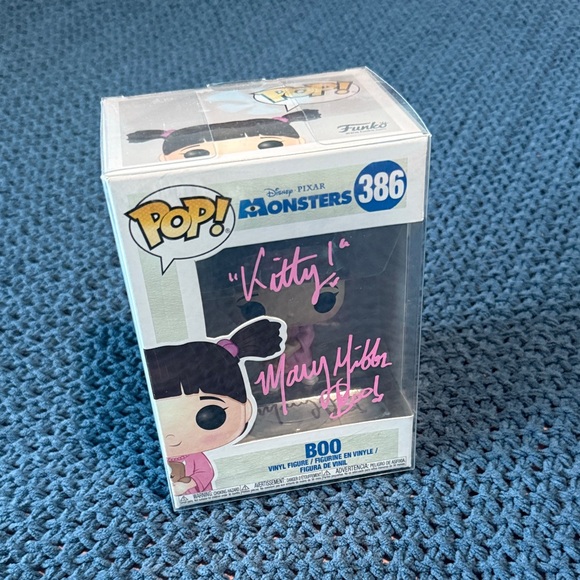 Signed Funko Pop Monsters Inc. Boo Figure